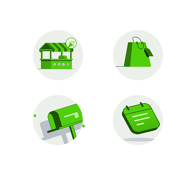 Product Icons - Vendors app illustration ui vendors app