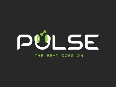 Pulse - Logo Design beat branding creative design headphone headphone logo logo logo design logodesign logos logotype pulse pulse logo pulse logo design