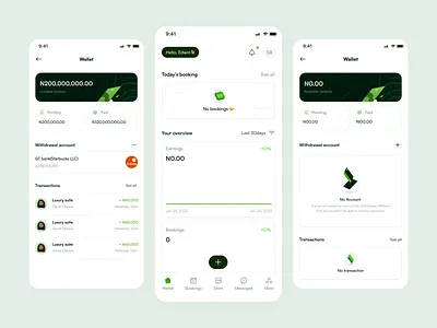 Analytics page - Mobile app dashboard design illustration product design ui