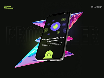 ProSkiller - Social Networking Mobile Application app app ui branding design graphic design illustration mobile ui ui ux