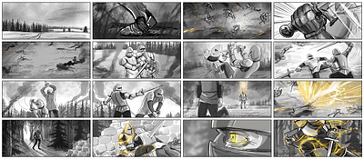 Storyboard illustration storyboard