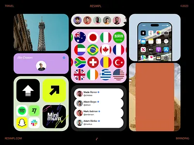 Thats – Personal Travel Planner App animation app branding interface motion graphics resimpl resimpl design resimpl studio travel agency travel app ui ux