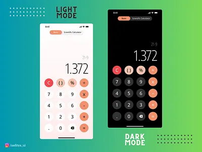 Calculator UI basic calculator calculator app calculator ui calculator ui design design scientific calculator ui