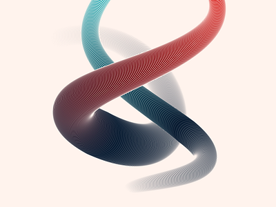 Blend experiments abstract blend design geometric gradient illustration illustrator minimalist vector