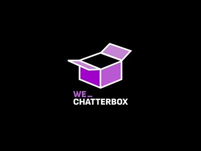 We_Chatterbox Logo branding graphic design logo