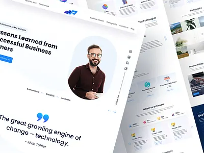 Single Portfolio Template businessman portfolio coder portfolio design designer porfolio musician portfolio portfolio portfolio template portfolio website single portfolio ui ui design user experience user inteface