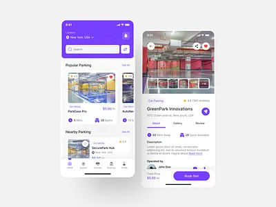 Car Parking Booking App UI Design | Parking App UI Design app design app ui car parking app car parking reservation app designer figma figma designer graphic design hire designer hire mobile app designer hire ui ux designer insightlancer minimal app mobile ui designer ui ui design user experience user interface ux ux design