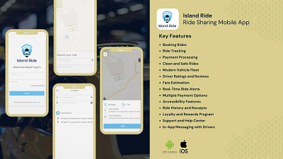 Rideshare Mobile App Agency mobile apps