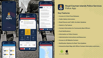 Police Service Mobile App Agency mobile apps