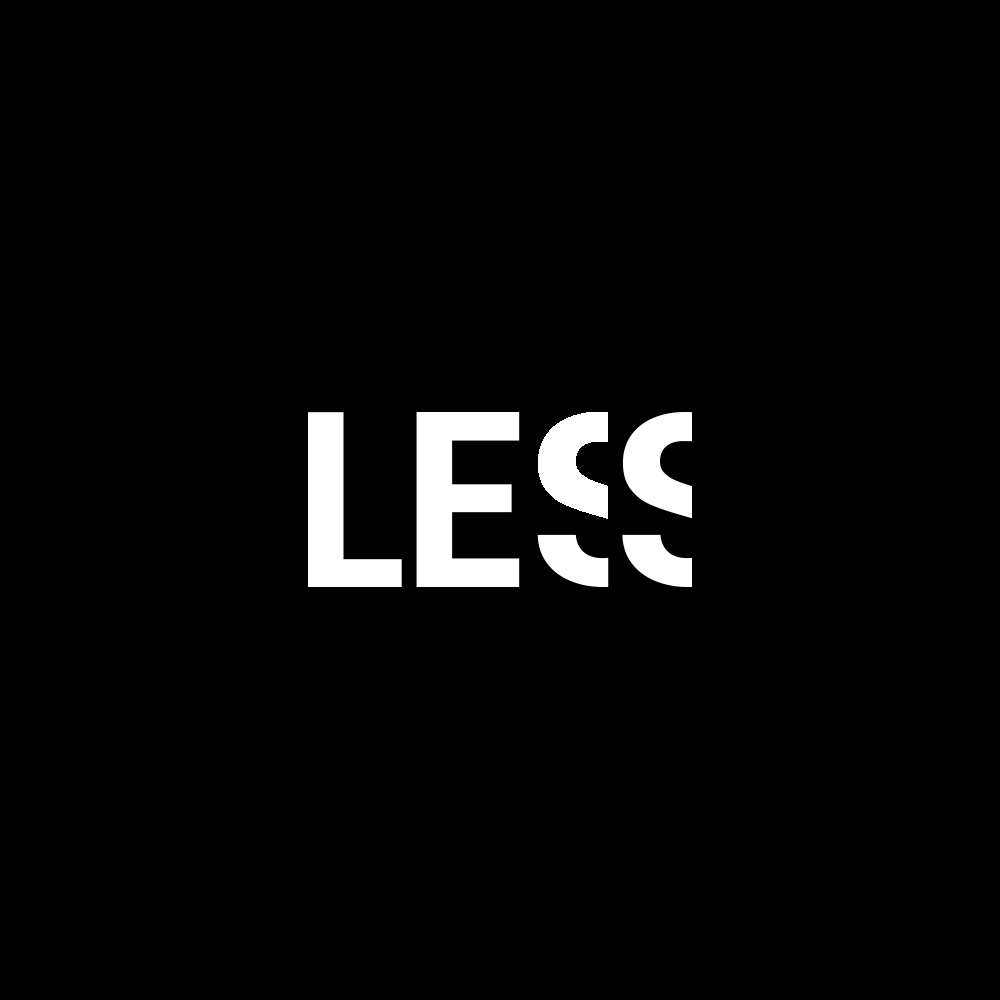 Less branding empower health less lettermark logo mental mental health more power powerful psychology strong wordmark