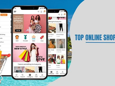 Top Online Shopping Apps e commerce app development