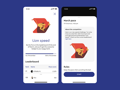 Mobile App for Bownce Sports Tech Startup madebymad