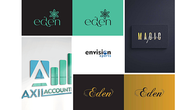 Monogram (Lettermark) Logo Design branding design graphic design illustration logo logo design vector