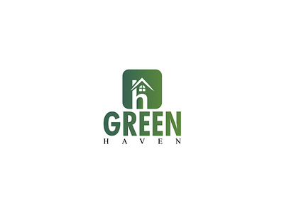 Green haven logo design brand branding design graphic design logo vector