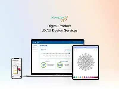 Digital Product UX/UI Design Services app branding design illustration project redesign website