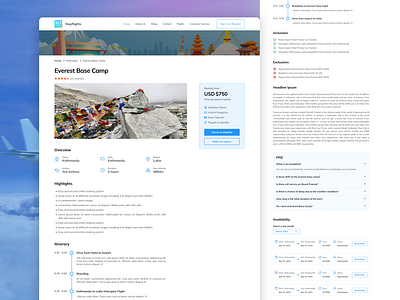 Nepflights - Helicopter Package Detail Page booking detail page everest base camp flights booking helicopter helicopter detail page itinerary nepflights