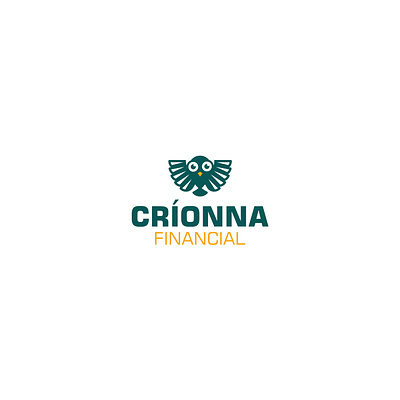 Críonna Financial branding design financial firm graphic design illustration logo nimadelavari owl planning vector