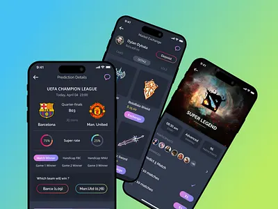BetBlitz- BetSmarter, Win Bigger! app design figma ui ux