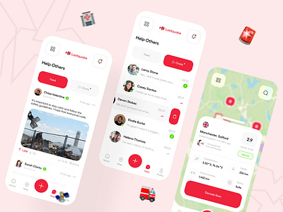 Lastquake Part 2 app branding concept design earth earthquake emergency graphic design illustration logo mobile app new concept ui uiux design ux