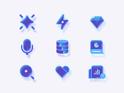 Saas Icons icons ill illustration ui vector