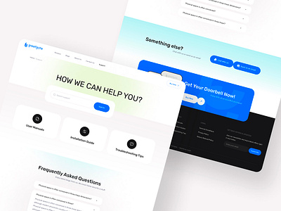 Support Page UI Design by Locgfx on Dribbble