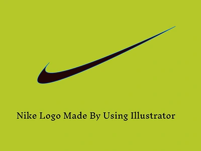 nike logo made by using illustartor 3d animation app desgin app desging app redesgin branding design figma graphic desging graphic design illurator illustration logo motion graphics ui ui desgin