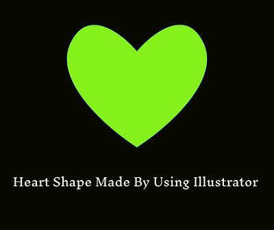 heart shape made by using illustrator 3d animation app desgin app desging app redesgin branding design graphic desging graphic design logo motion graphics ui ui desgin