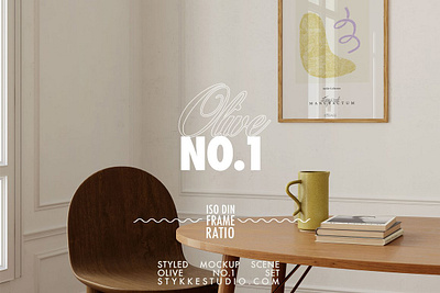 OLIVE NO 1 Frame Mockup Set frame frame mockup interior mockup mockup olive no 1 frame mockup set poster mockup