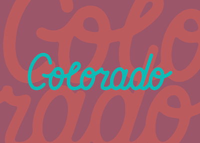 Colorado Type colorado colorado design colorado illustration colorado type colorado typography custom type custom typography outdoor outdoor brand outdoor typography type typography