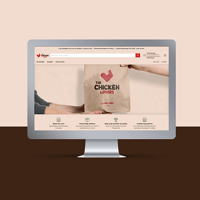 The Chicken lovers branding design graphic design heart illustration logo minimal nimadelavari online shop the chicken lovers ui vector website