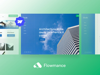 Orchi - Free Architecture Webflow template agency template creative design digital illustration template ui webflow webflow template webflowtemplate websitedesign