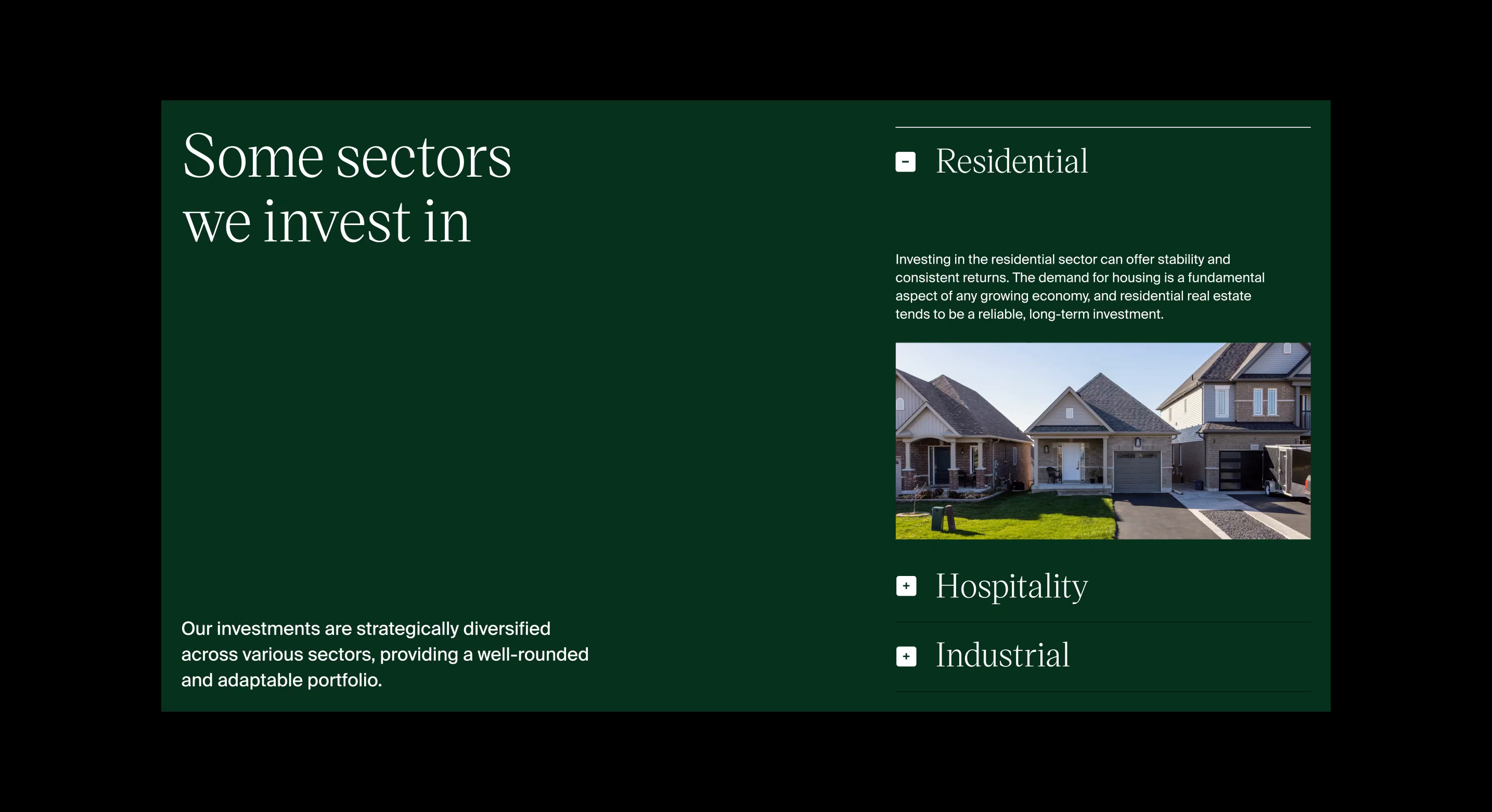 Example of Company Website. Design And Development