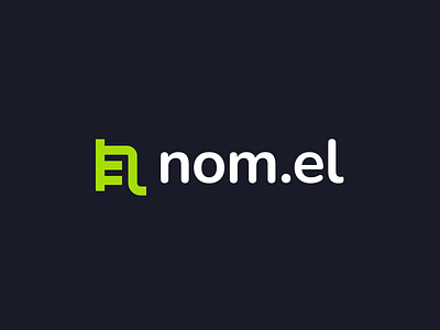 Nom.el brand branding concept design graphic design identity logo logomark