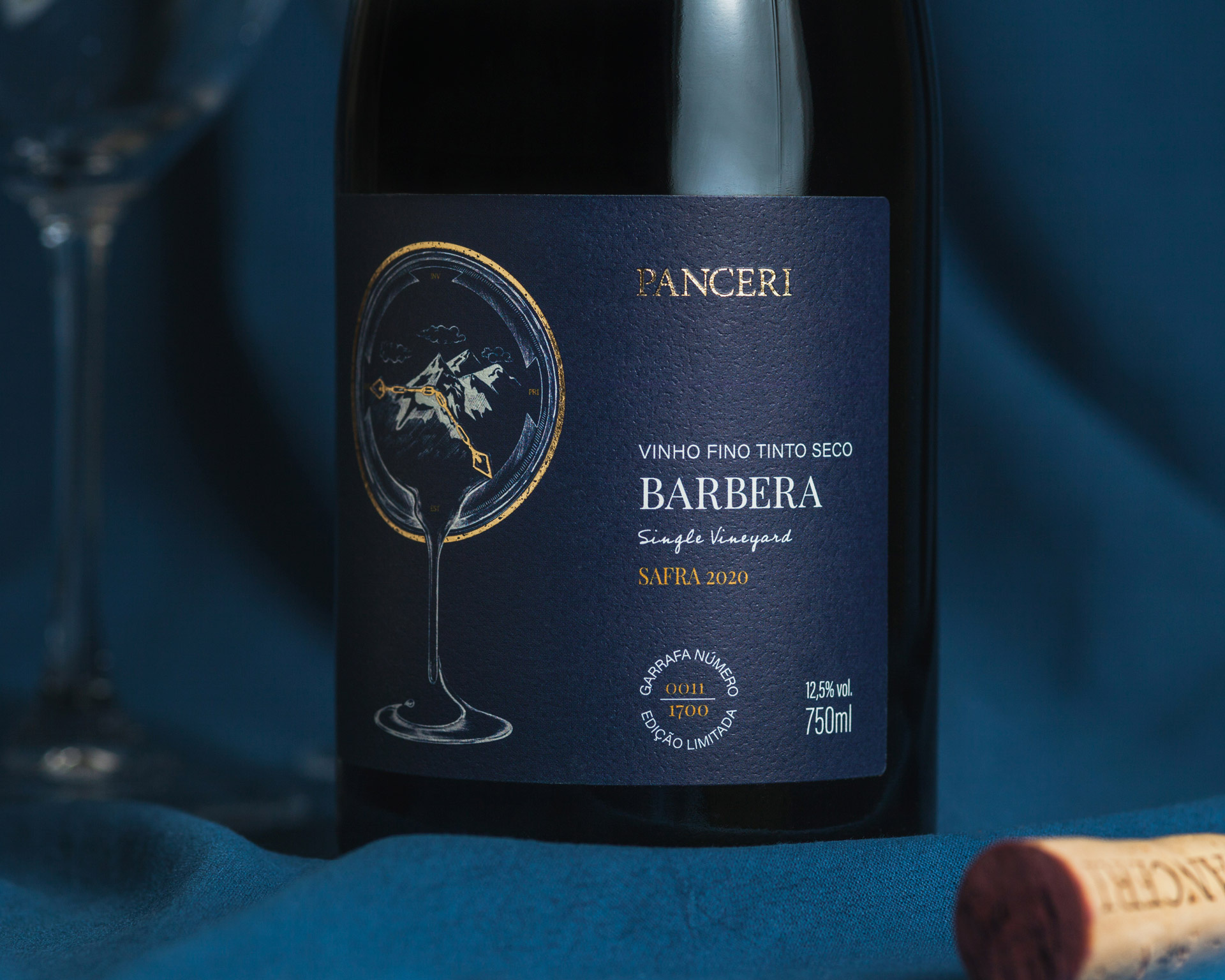Panceri Barbera Wine Label beverage embalagem label packaging rótulo vinho vino wine