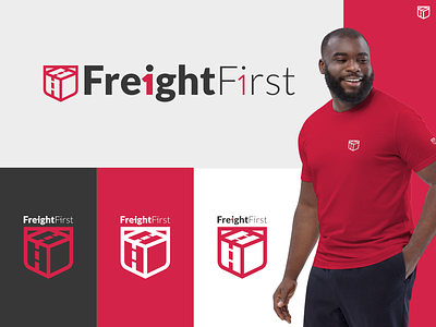 Freight First branding cargo graphic design icon logistics logo logocore package transport ui visual identity website