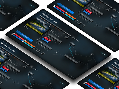 Death Stranding: Director's Cut - Order Summary Screen Redesign death stranding design desktop game hideo kojima kojima production pc redesign ui uiux user interface ux web design