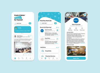 LinkedIn App Redesign app branding design graphic design linkedin redesign ui ux