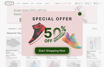 Special Offer UI -036 036 100days ofui 36 dailyui dailyui036 day036 overlay popup special offer ui uiux