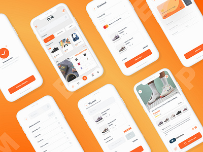 Mobile App Shopping ui