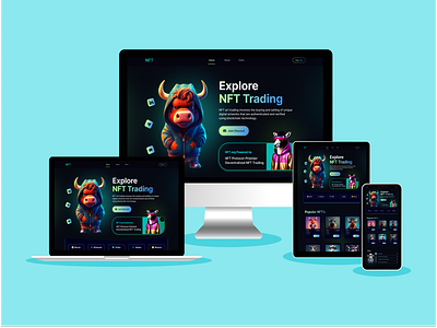 NFT Landing Page UI UX Design admin panel backend ui ux bitcoin website crypto landing dashboard ui ux etherium landing page landing page ui ux mobile app ui ux modern ui ux nft landing saas ui ux trending ui ux ui user interface user research ux web application design website front end ui website ui ux