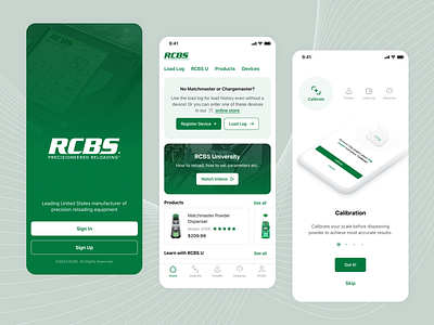 RCBS Mobile Application android bluetooth clean device flat graphic design interface ios ios app design logo minimal mobile mobile app mobile design mobile ui ui uiux user experience ux video