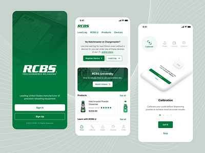 RCBS Mobile Application android bluetooth clean device flat graphic design interface ios ios app design logo minimal mobile mobile app mobile design mobile ui ui uiux user experience ux video