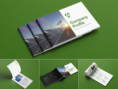 Company Profile | Solar Energy | Brochure Design Landscape book layout book layout design brand design brand identity design brochure design brochure design landscape company profile company profile design corporate profile minimalism pitch deck pitch deck design print design solar energy solar panels