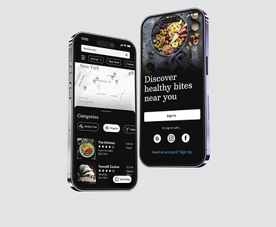 Food Delivery Mobile APp ui