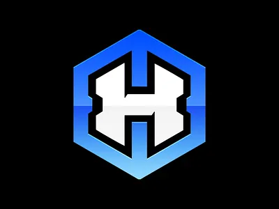 'H' art brand branding daily design designer digital esports gaming graphic design icon identity illustration logo logomark logos mascot ui vector youtube
