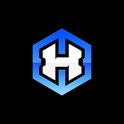 'H' art brand branding daily design designer digital esports gaming graphic design icon identity illustration logo logomark logos mascot ui vector youtube
