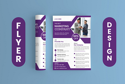 Corporate Flyer Design agency branding business corporate design flyer graphic design illustration logo marketing modern vector