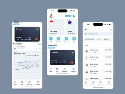 Next-Gen Banking App Concept 🏦💡 app branding cash dashboard financial app fintech fintech app ios mobile app ui uiux