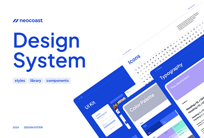 Neocoast | Design System branding design system graphic design interface ui uikit web webdesign