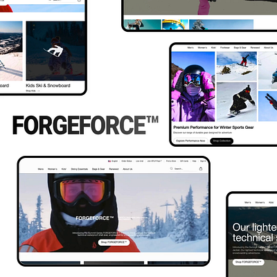 Skiing/Snowboarding E-commerce Shop ShowCase. design ecommerce graphic javascript nextjs qeilow qeilowdev qeilowdevelopment react store ui webdesign